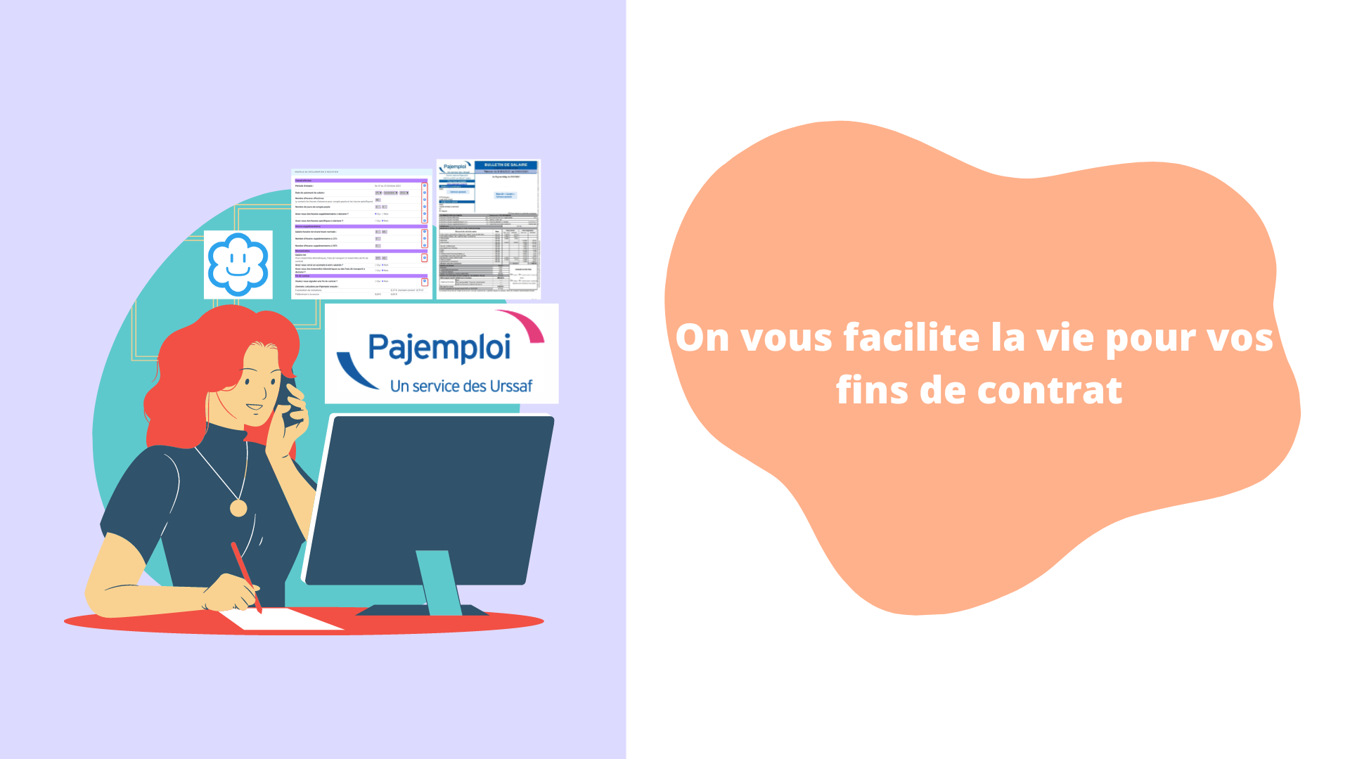 Comment faire pour déclarer la fin du contrat dans Pajemploi ?  Centre